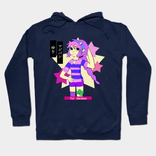 Yuri Marzipan the Oni - Cute Preppy (pastel complementary Hoodie